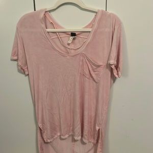 Free people flowy off the shoulder t-shirt
